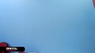 Travis Varjack's Sperm Spews All Over Keisha's Tits!