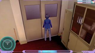 I ruined the school's club room forever with Tennis Racket Girl - Koikatsu Party Gameplay