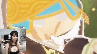 ???????? The Naughtiest Prank I've ever seen... Link and Zelda Stasis Strip Hentai - Legend of Zelda