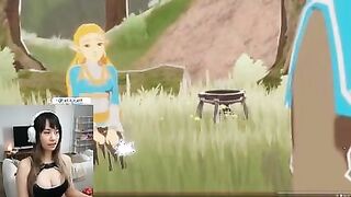 ???????? The Naughtiest Prank I've ever seen... Link and Zelda Stasis Strip Hentai - Legend of Zelda