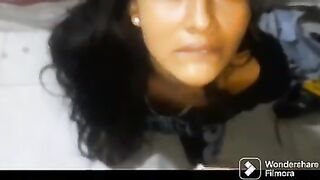 Cuñada caliente recibiendo verga del cuñado