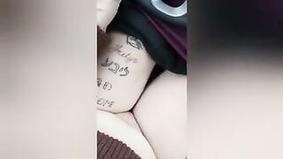 Public masturbation, driving with titties out! Pulled over to orgasm
