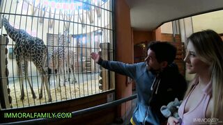 HOT BLONDE MELODY MARKS CHEATING THREESOME in BOYFRIEND’S BED– IMMORAL FAMILY 4K