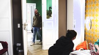 Ersties - Toyboy Fantasy 5 Ep 1 of 2 - Kim Lends Her Boyfriend To Service Her And 2 Other Hot Girls