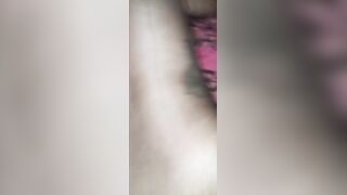 TOLD HER TO SPREAD SOFT CHEEKS SO GORILLA P CAN SPIT IN HER ASS HOLE WHILE HE BEATS!!!!!!!!!