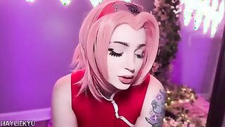 SAKURA LOSES HER VIRGINITY TO NARUTO POV ROLEPLAY FANTASY SOLO!
