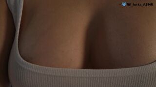 POV GF RP ASMR ‍ ear massage, blowing, licking handjob & riding you