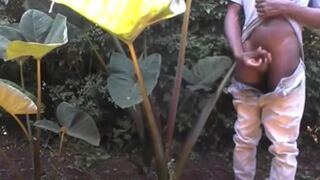 PUBLIC SOLO MASTURBATION ...ALMOST BUSTED