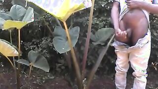 PUBLIC SOLO MASTURBATION ...ALMOST BUSTED