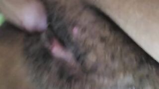 A drill inside my pussy