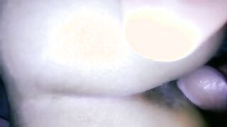 I SUCK HIS COCK, HE FUCKS ME DOGGY AND THROWS MILK ON MY BUTT