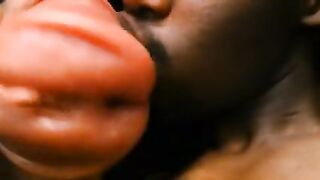 KISSING AND LICKING MY PUSSY TOY