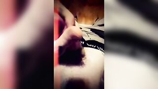 Weeks worth of cum in one massive load! Slow motion cumshot!