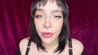 Drooling Long Tongue JOI with Countdown CUM IN MY MOUTH!