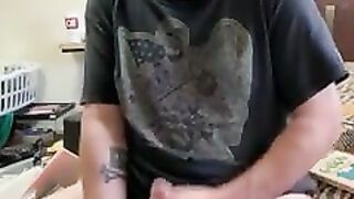 Spun out busting a nut