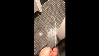 LONG NIGHT OF DRINKING -- CAME HOME -- TOOK TURNS MISSING THE TOILET ;)