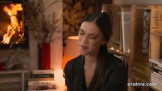 Ersties - 3 Sexy Lesbians Get a Box of Butt Plugs From Santa