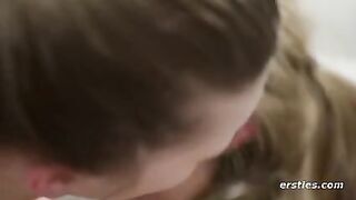 Lovely Layla and Mae Take Turns Licking Each Other