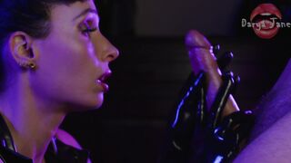 FAILED CUM COUNTDOWN Latex Gloves Edging THROBBING Handjob