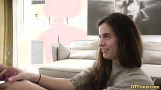 DTFsluts - Flexible slut Abbie Maley gets fucked sooooo good