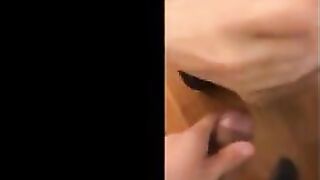 stepmom SUCKS & MILKS HER TITS ON MY DICK