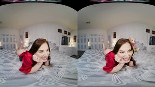 VRHUSH Sexy Aubree Valentine gets creampied