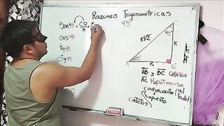 16 Trigonometry: 45º Angle - Trigonometric Ratios