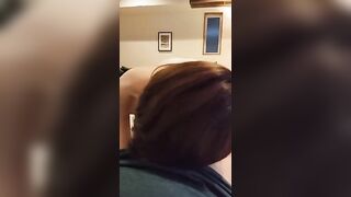 Blowjob wearing sexy clothes