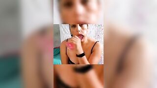 Sucking and riding love my big ass