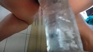 Fucking my asshole in 1 minute