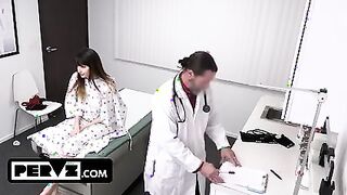 Horny Doctor Bangs Nurse Cassie Del Isla and Naughty Patient Lana Smalls on the Examination Table