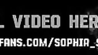 Rubbing my pussy and sitting on the console