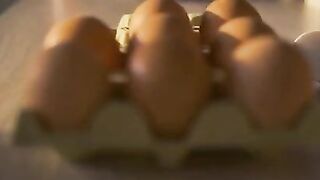 Baking a cake Naked! PART 2 with SwedishDIFtjejen