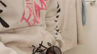 Huge cock close up with nice drip