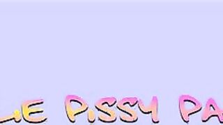 Pissing on the Track to the Nude Beach - MILF