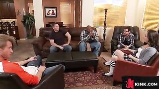 No one wants to hire a slutty nanny like Marley. This little whore agrees to do ANYTHING for a pile