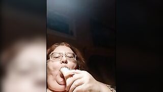 I love to eat ice cream and suck on Ice pops like a cock