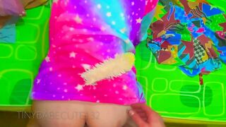 TABOO STEPDAUGHTER - Dirty bitch wants to fuck me doggy style before school