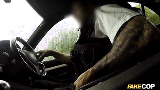 Student is looking for Business and gets Picked Up by a FAKE COP