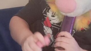 Milkweed Mouse Smokes & Masturbates - solo murrsuit/furry porn