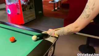 He Told Me If I Miss The Shot I Have To Suck His Dick in Public Toilet- Olivia Bay