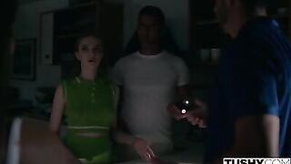 TUSHY Gorgeous Besties Milan Cheek And Polly Yangs Have Crazy Anal Foursome On Couples Getaway