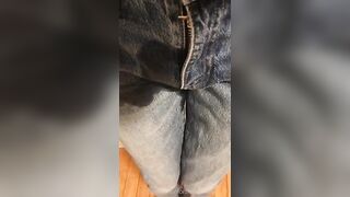 peeing jeans twice