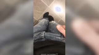 peeing jeans twice