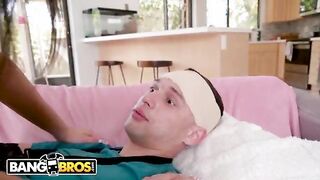 BANGBROS - Busty Mexican Healthcare Worker With Big Ass Dropping Out Her Uniform Goes The Extra Mile For Client