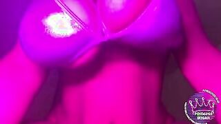 POV Busty big tit ebony babe strokes you off JOI / OF @princessikigaii free OF @spoiledikigaii