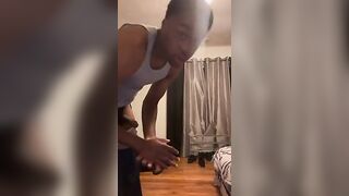 9 inch bbc solo masturbates in room at 9:00 pm