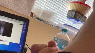 Trying to make my penis pee cum