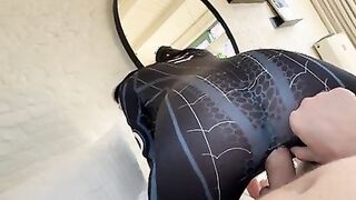 Spider Girl Got Fucked Well And Creampied
