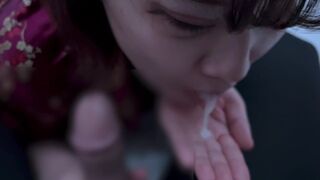チャイナドレス姿で濃厚フェラ♡cosplay costume blowjob